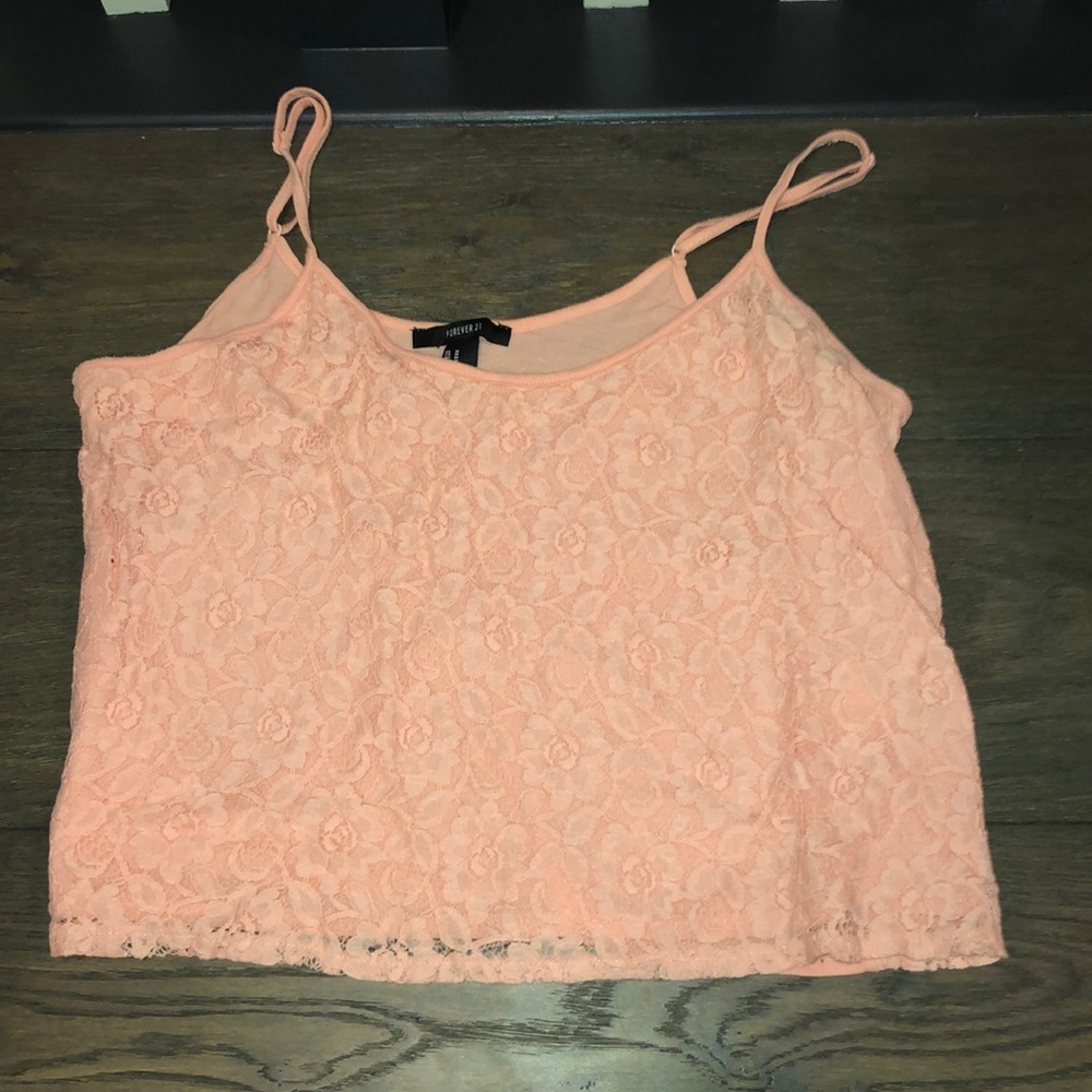 Lace tank